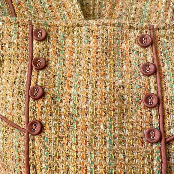 Anthropology Eva Franco Multicolor Tweed pencil skirt - Picture 3 of 4